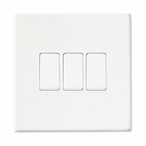 3 gang 10AX 2 Way Rocker
