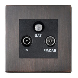 Non-Isolated TV+FM+SAT Triplexer 1in/3out (DAB Compatible)