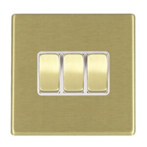 3 gang 10AX 2 Way Rocker