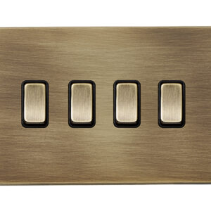 4 gang 10AX 2 Way Rocker
