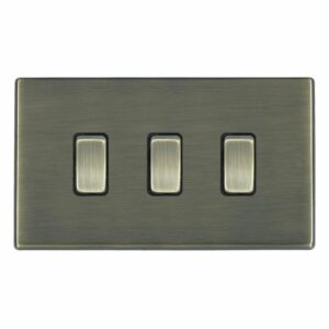 3 gang FL 20AX 2 Way Rocker