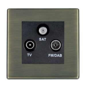 Non-Isolated TV+FM+SAT Triplexer 1in/3out (DAB Compatible)