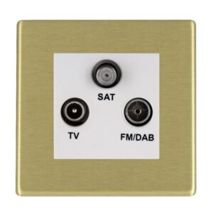 Non-Isolated TV+FM+SAT Triplexer 1in/3out (DAB Compatible)
