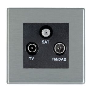 Non-Isolated TV+FM+SAT Triplexer 1in/3out (DAB Compatible)