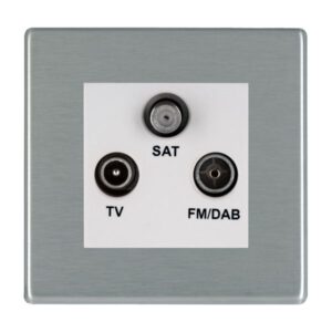 Non-Isolated TV+FM+SAT Triplexer 1in/3out (DAB Compatible)
