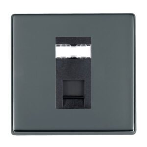 1 gang RJ45 CAT 5E Outlet - Unshielded