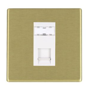 1 gang RJ45 CAT 5E Outlet - Unshielded