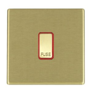 1 gang 13A Fuse with Neon Halo