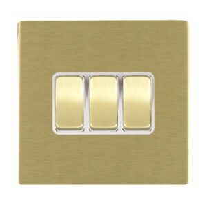 3 gang 10AX 2 Way Rocker
