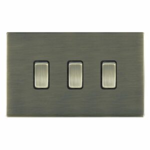 3 gang FL 20AX 2 Way Rocker