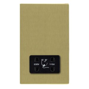 Shaver Dual Voltage Unswitched Socket (Vertically Mounted)