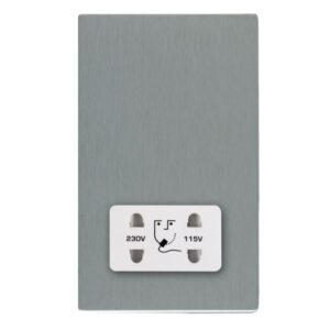 Shaver Dual Voltage Unswitched Socket (Vertically Mounted)