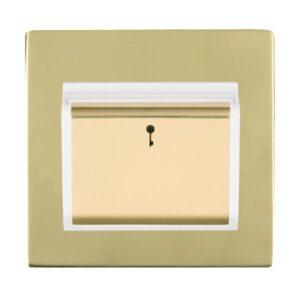1 gang 10A (6AX) Card Switch On/Off with Blue LED Locator