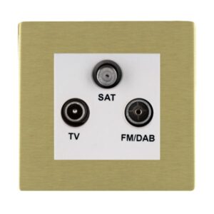 Non-Isolated TV+FM+SAT Triplexer 1in/3out (DAB Compatible)