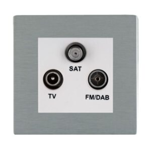 Non-Isolated TV+FM+SAT Triplexer 1in/3out (DAB Compatible)