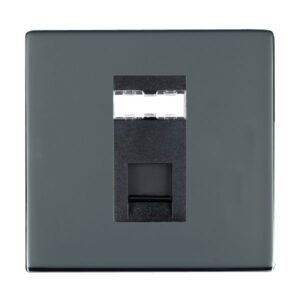 1 gang RJ45 CAT 5E Outlet - Unshielded