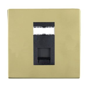 1 gang RJ45 CAT 5E Outlet - Unshielded