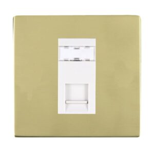 1 gang RJ45 CAT 5E Outlet - Unshielded