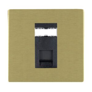 1 gang RJ45 CAT 5E Outlet - Unshielded