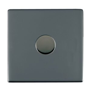 1 gang 100W LED Trailing/Leading Edge Push On/Off Rotary 2 Way Switching Dimmer
