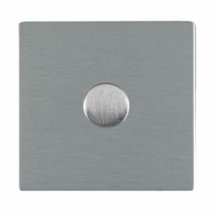 1 gang 100W LED Trailing/Leading Edge Push On/Off Rotary 2 Way Switching Dimmer