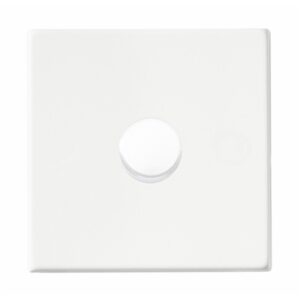 1 gang 100W LED Trailing/Leading Edge Push On/Off Rotary 2 Way Switching Dimmer